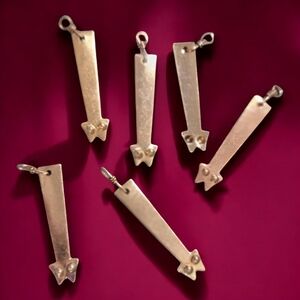 ⛓️New Vintage⛓️ 50 Pieces of Maharani Tribal Copper Arrow Charms